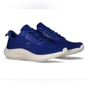 New Small Flaw No Box Charly Men's US 10 Kasumi Walking Lace Up Shoes Royal Blue